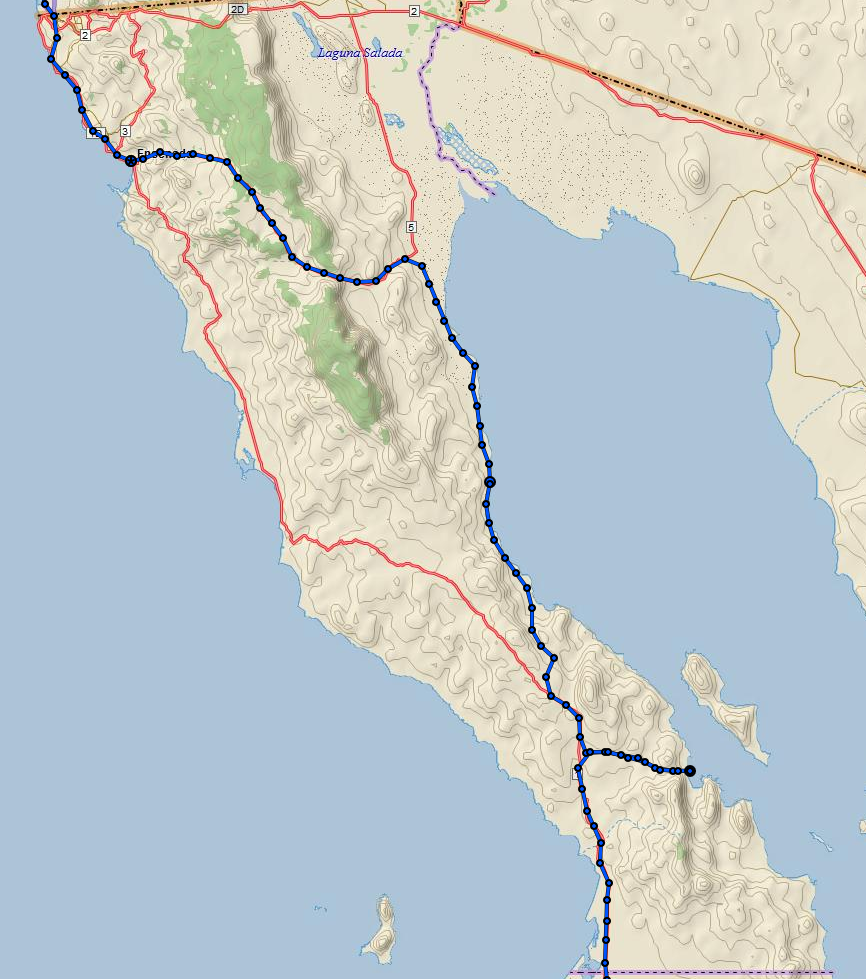 Norra Baja California, Mexiko